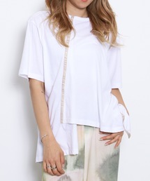 CLU（クリュ）の「CLU ASYMMETRICAL TEE WL19H4025（Tシャツ/カットソー）」