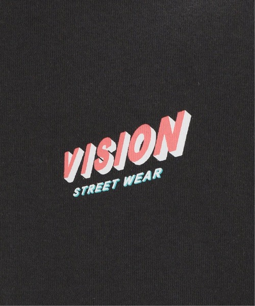 INHERIT（インヘリット）の「【VISION/ビジョン】別注 DayNight ロングスリーブTシャツ（Tシャツ/カットソー・メンズ・ホワイト/ブラック・MEDIUM/LARGE）」の9枚目の写真