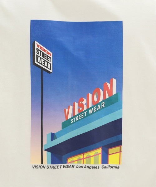 INHERIT（インヘリット）の「【VISION/ビジョン】別注 DayNight ロングスリーブTシャツ（Tシャツ/カットソー・メンズ・ホワイト/ブラック・MEDIUM/LARGE）」の20枚目の写真