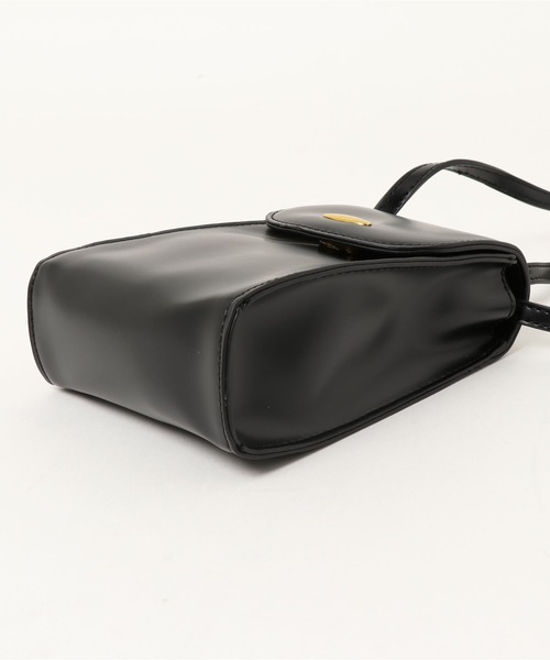 Ambre Neige（アンブルネージュ）の「ミニショルダーバック／【WEB/EC限定商品】（ショルダーバッグ・レディース・ブラック/ダークブラウン/アイボリー/ライトブラウン/ダークブラウン系1・FREE）」の6枚目の写真