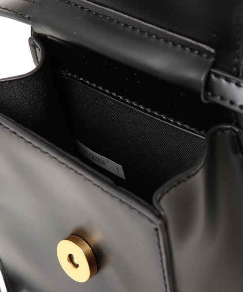 Ambre Neige（アンブルネージュ）の「ミニショルダーバック／【WEB/EC限定商品】（ショルダーバッグ・レディース・ブラック/ダークブラウン/アイボリー/ライトブラウン/ダークブラウン系1・FREE）」の7枚目の写真