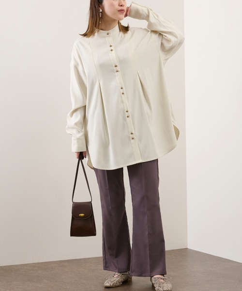 Ambre Neige（アンブルネージュ）の「ミニショルダーバック／【WEB/EC限定商品】（ショルダーバッグ・レディース・ブラック/ダークブラウン/アイボリー/ライトブラウン/ダークブラウン系1・FREE）」の10枚目の写真