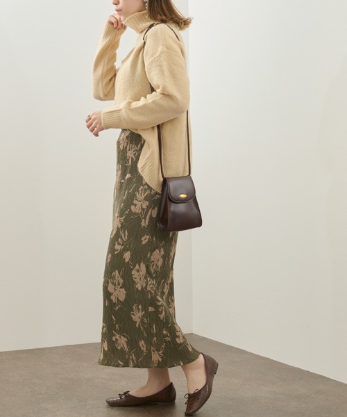 Ambre Neige（アンブルネージュ）の「ミニショルダーバック／【WEB/EC限定商品】（ショルダーバッグ・レディース・ブラック/ダークブラウン/アイボリー/ライトブラウン/ダークブラウン系1・FREE）」の14枚目の写真