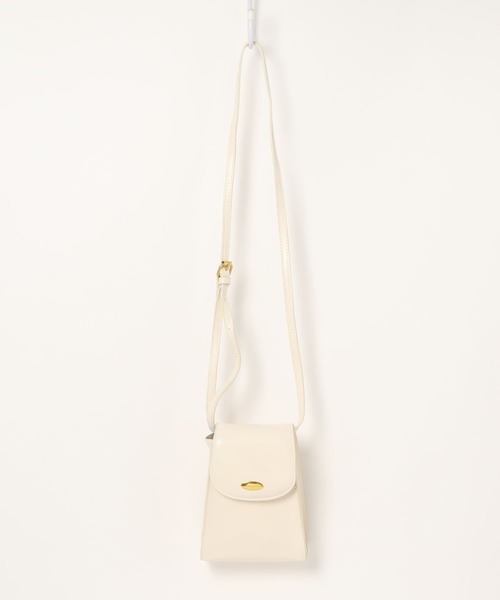 Ambre Neige（アンブルネージュ）の「ミニショルダーバック／【WEB/EC限定商品】（ショルダーバッグ・レディース・ブラック/ダークブラウン/アイボリー/ライトブラウン/ダークブラウン系1・FREE）」の15枚目の写真