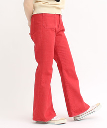 12ozデニム フレアパンツ