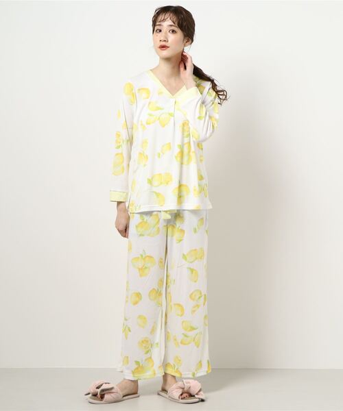 TRスムースシトラスレモンパジャマ（21-11434）