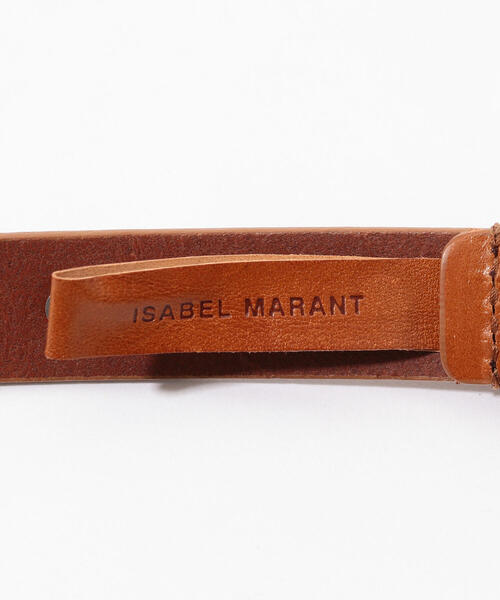 ISABEL MARANT（イザベルマラン）の「ISABEL MARANT KERRIA レザースタッズベルト（ベルト・レディース・ベージュ・M）」の3枚目の写真