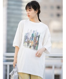 fifth | 【ユニセックス】オーバーサイズグラフィック柄シェアTシャツ(Tシャツ/カットソー)