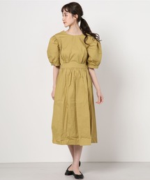 バックコンシャススリーブワンピース