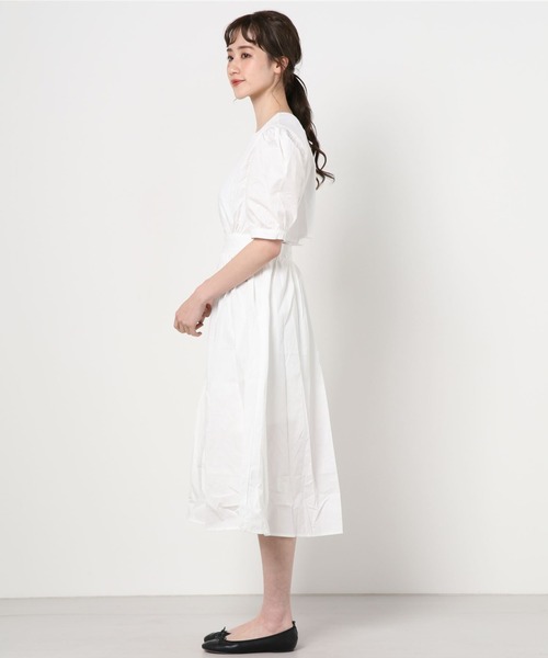 ABITOKYO(アビトーキョー)の「バックコンシャススリーブワンピース(ワンピース・レディース・ホワイト/ブラック/イエロー/ライトブルー/ライトパープル/ネイビー/グリーン/オレンジ/カーキ/チャコールグレー/ブルーグリーン・FREE)」の22枚目の写真