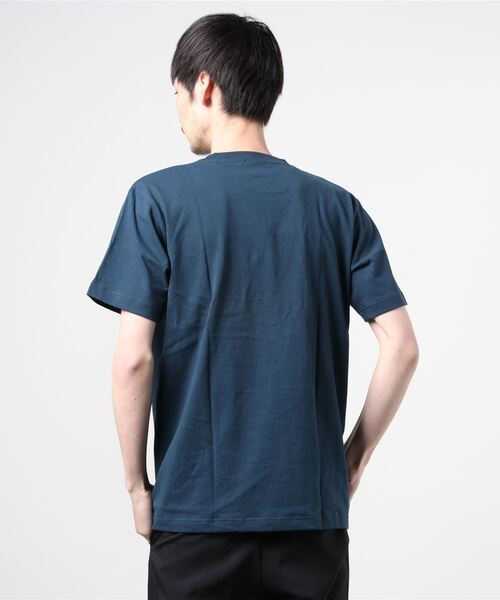 Champion(チャンピオン)の「CHAMPION SHORT SLEEVE T-SHIRT (チャンピオン ショートスリーブTシャツ)(4colors)(C3-M349)(Tシャツ/カットソー・メンズ・ホワイト/ブラック/ネイビー/グレー・S/M/L/XL)」の6枚目の写真