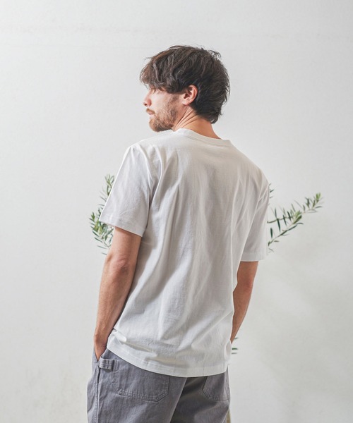 Champion(チャンピオン)の「CHAMPION SHORT SLEEVE T-SHIRT (チャンピオン ショートスリーブTシャツ)(4colors)(C3-M349)(Tシャツ/カットソー・メンズ・ホワイト/ブラック/ネイビー/グレー・S/M/L/XL)」の10枚目の写真