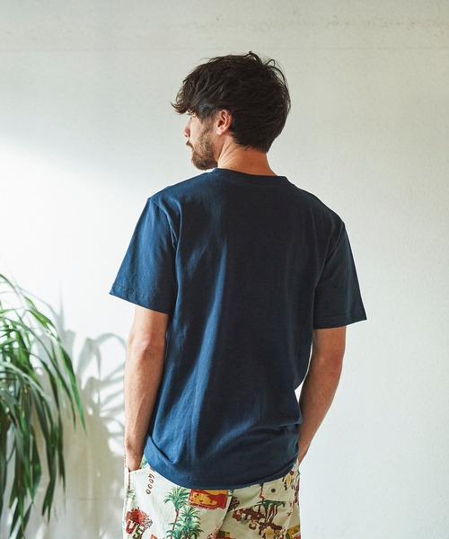 Champion(チャンピオン)の「CHAMPION SHORT SLEEVE T-SHIRT (チャンピオン ショートスリーブTシャツ)(4colors)(C3-M349)(Tシャツ/カットソー・メンズ・ホワイト/ブラック/ネイビー/グレー・S/M/L/XL)」の22枚目の写真