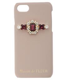 Maison de FLEUR - ♡新品♡メゾンドフルール♡ビジューiPhone7/8/SEケース♡ブラック♡黒♡ Maison de FLEUR - ♡メゾンドフルール♡ビジューベルトiPhone7