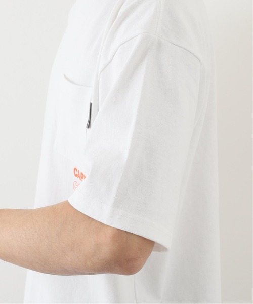 CAPTAIN STAG（キャプテンスタッグ）の「【CAPTAIN STAG / キャプテンスタッグ】 logo Tシャツ（Tシャツ/カットソー・メンズ・ホワイト/ブラック・MEDIUM/LARGE）」の10枚目の写真