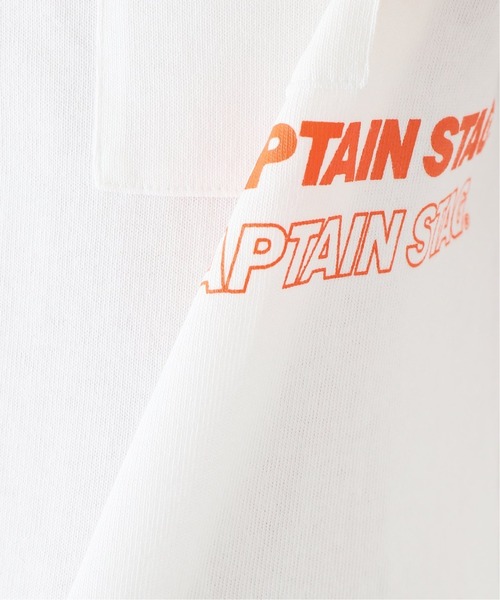 CAPTAIN STAG（キャプテンスタッグ）の「【CAPTAIN STAG / キャプテンスタッグ】 logo Tシャツ（Tシャツ/カットソー・メンズ・ホワイト/ブラック・MEDIUM/LARGE）」の21枚目の写真