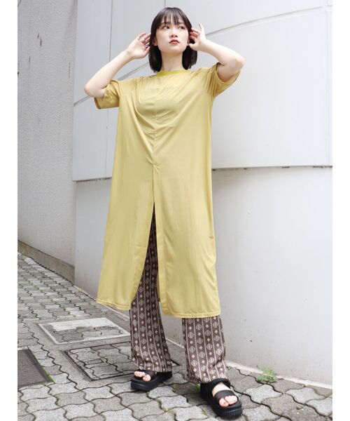 セール シアーロングtシャツ Tシャツ カットソー Murua ムルーア のファッション通販 Zozotown セール シアーロングtシャツ Tシャツ カットソー Murua ムルーア のファッション通販 Zozotown