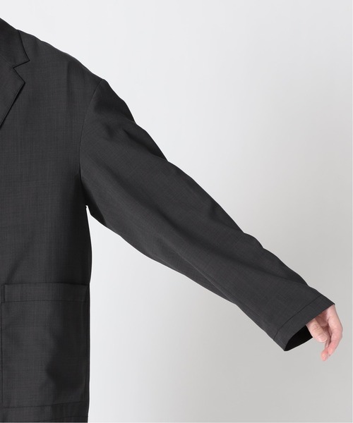 JOURNAL STANDARD（ジャーナルスタンダード）の「【ジャケット+パンツ＋シャツ3点SET】【DADS / ダッズ】ライトポリエステル サマーセットアップ /7WAY 1WEEKの着こなし対応/テーラードジャケット/バンドカラーシャツ/バルーンパンツ/オーバーサイズ（セットアップ・メンズ・ベージュ/キャメル/ブラック・LARGE/SMALL/MEDIUM）」の22枚目の写真