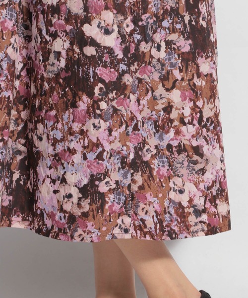 ichi（イチ）の「【ichi(イチ)】ペイントフラワー柄スカート（スカート・レディース・ピンク/ブルー・FREE）」の16枚目の写真