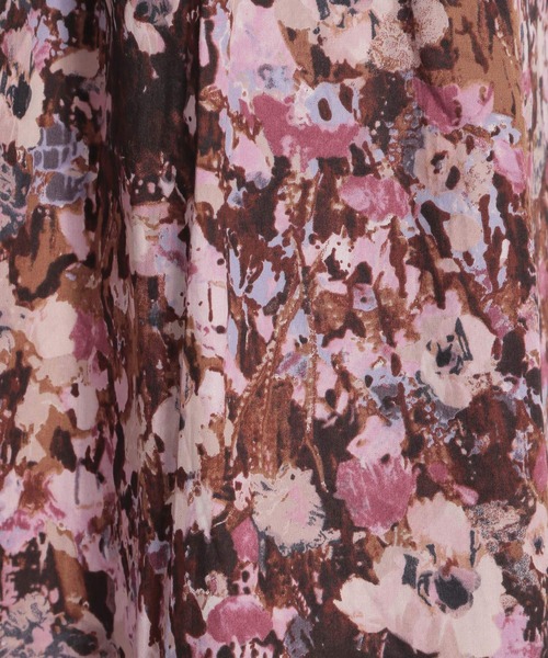 ichi（イチ）の「【ichi(イチ)】ペイントフラワー柄スカート（スカート・レディース・ピンク/ブルー・FREE）」の11枚目の写真