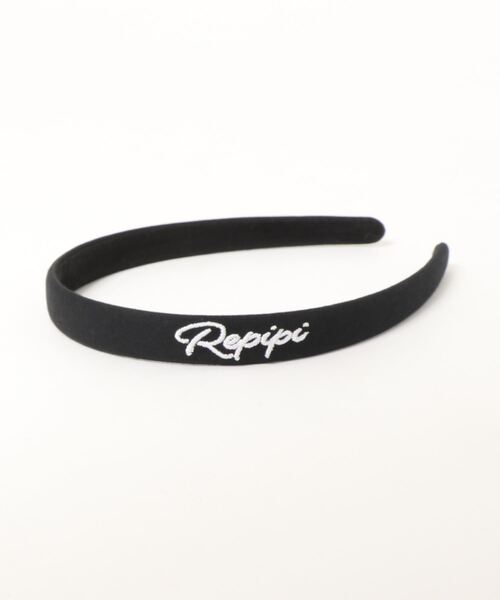 repipi armario（レピピ アルマリオ）の「ホソハバロゴカチューシャ（カチューシャ・キッズ・ラベンダー/ブラック/サックスブルー/ミント/グレー/グリーン/ベージュ/ダークブラウン・FREE）」の9枚目の写真