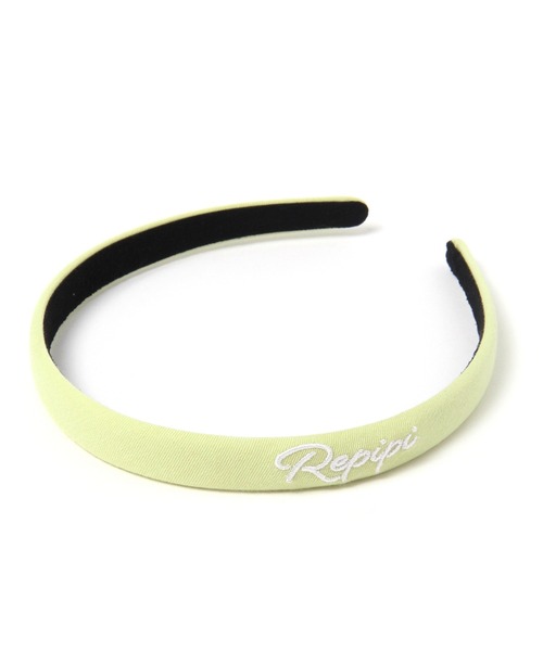 repipi armario（レピピ アルマリオ）の「ホソハバロゴカチューシャ（カチューシャ・キッズ・ラベンダー/ブラック/サックスブルー/ミント/グレー/グリーン/ベージュ/ダークブラウン・FREE）」の6枚目の写真