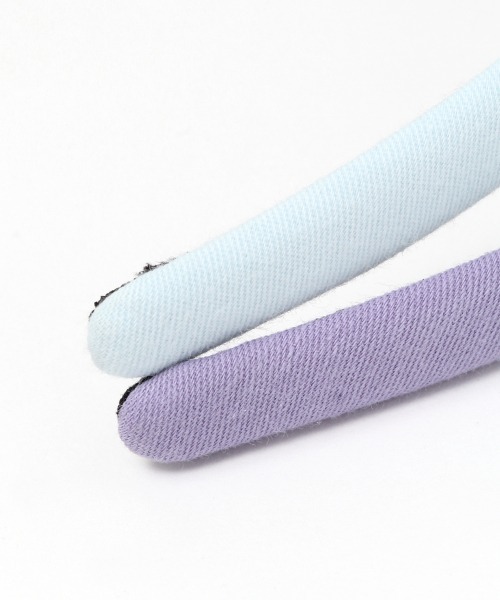 repipi armario（レピピ アルマリオ）の「ホソハバロゴカチューシャ（カチューシャ・キッズ・ラベンダー/ブラック/サックスブルー/ミント/グレー/グリーン/ベージュ/ダークブラウン・FREE）」の11枚目の写真