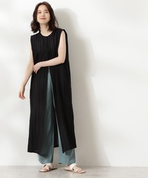 N.（N. Natural Beauty Basic） | ◆ドビーストライプロングブラウス(シャツ/ブラウス)