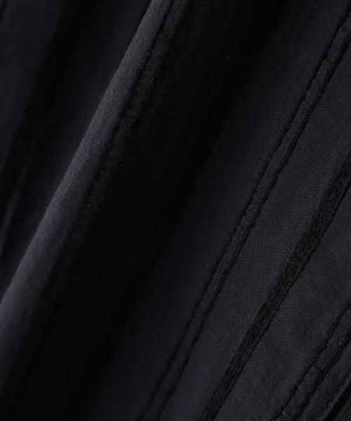 N.（N. Natural Beauty Basic）（エヌエヌナチュラルビューティーベーシック）の「◆ドビーストライプロングブラウス（シャツ/ブラウス・レディース・ブラック/オフホワイト/イエロー・MEDIUM）」の19枚目の写真