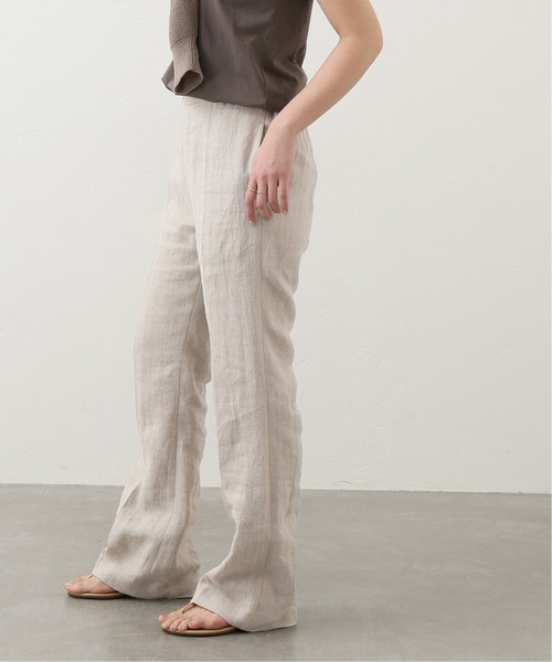 Deuxieme Classe Linen Flare パンツ Deuxieme Classe（ドゥーズィエムクラス）の「Linen Flare