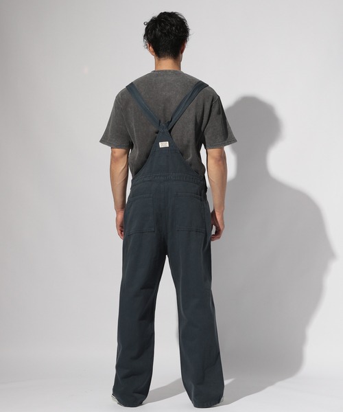 URBAN ISLAND SOCIETY（アーバンアイランドソサエティ）の「【oblekt×URBAN ISLAND SOCIETY】OVERALLオーバーオール（サロペット/オーバーオール・メンズ・ネイビー/オフホワイト・MEDIUM/LARGE）」の13枚目の写真