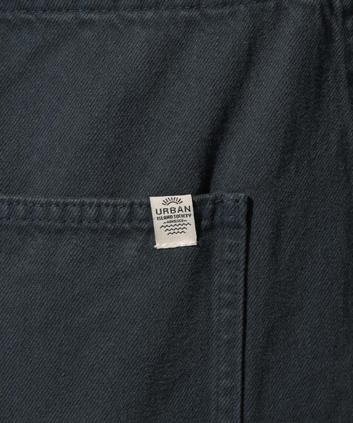 URBAN ISLAND SOCIETY（アーバンアイランドソサエティ）の「【oblekt×URBAN ISLAND SOCIETY】OVERALLオーバーオール（サロペット/オーバーオール・メンズ・ネイビー/オフホワイト・MEDIUM/LARGE）」の15枚目の写真