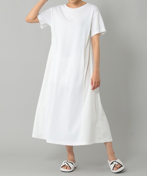 Diagram(ダイアグラム)の「【LIFE STYLE WEAR】ロングフレアワンピース(ワンピース・レディース・ホワイト・36)」の10枚目の写真