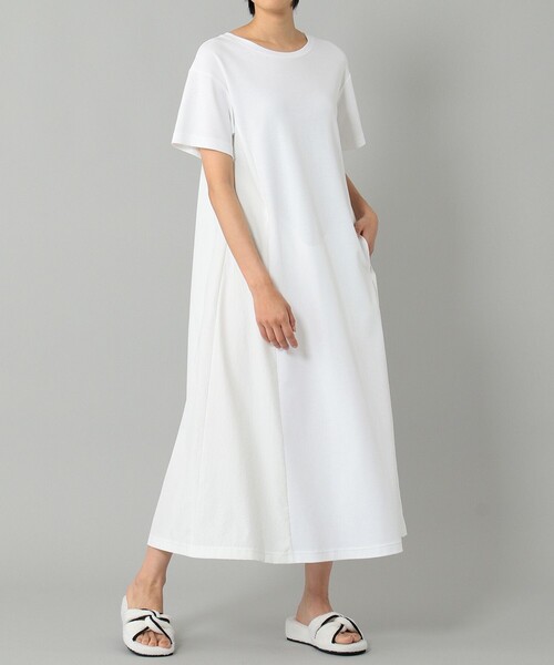 Diagram(ダイアグラム)の「【LIFE STYLE WEAR】ロングフレアワンピース(ワンピース・レディース・ホワイト・36)」の11枚目の写真
