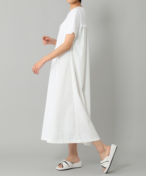 Diagram(ダイアグラム)の「【LIFE STYLE WEAR】ロングフレアワンピース(ワンピース・レディース・ホワイト・36)」の12枚目の写真