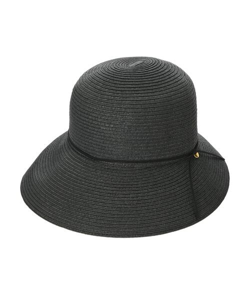 Green　Parks（グリーンパークス）の「・ペーパーハット＊（ハット・レディース・ブラック/ベージュ/ブラウン/キャメル・FREE）」の16枚目の写真