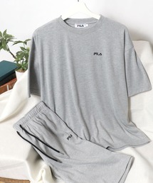 FILA（フィラ）の「FILA（フィラ）半袖Tシャツ＆イージーパンツ/上下2点セットアップワンマイルウェア（ルームウェア/パジャマ・メンズ）」