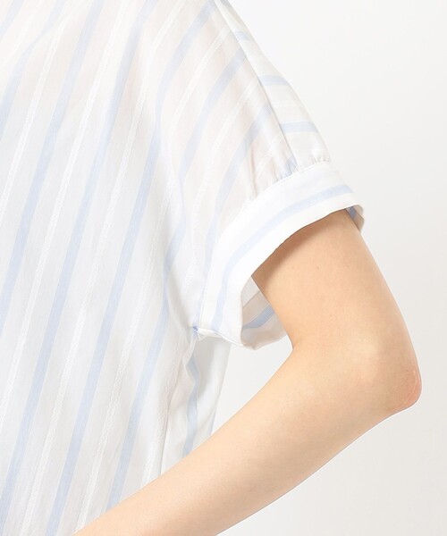 J.PRESS(ジェイプレス)の「【洗える】SOMELOS TIOGA ブラウス(シャツ/ブラウス・レディース・サックスブルー系1/ベージュ系1・9/11)」の14枚目の写真