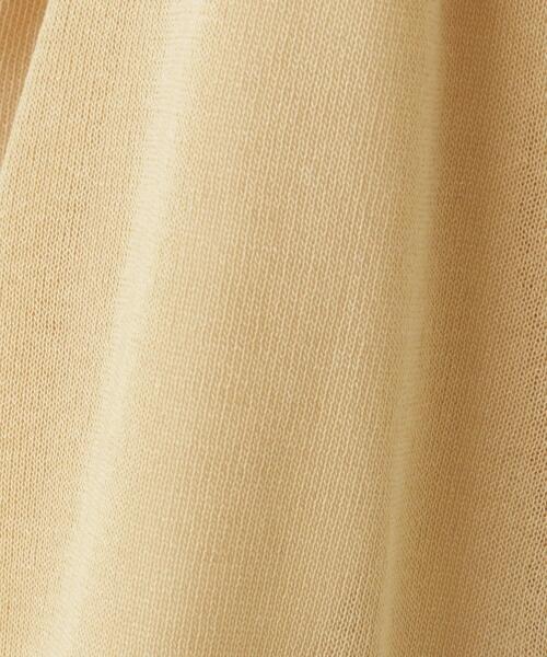 SHOO・LA・RUE（シューラルー）の「◆シアーニットカーディガン（カーディガン/ボレロ・レディース・ブラック/マスタード/ベージュ/オフホワイト・03/02/04）」の11枚目の写真