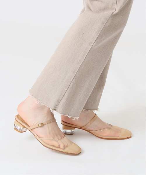 LE TALON（ルタロン）の「3.5cmスクエアシアーミュール◇（その他