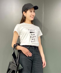 DIESEL | レディース Tシャツ トップス カットソ－ ミニマムフィット(Tシャツ/カットソー)