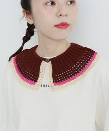 CHILD WOMAN | 綿リリヤンかぎ針風 つけ衿(付け襟)