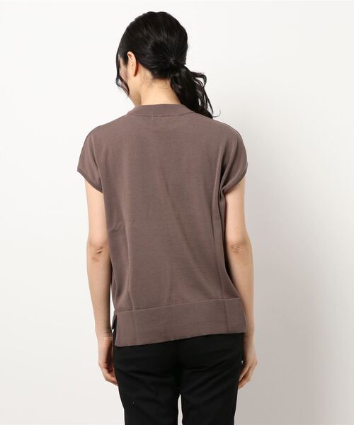 Grand PARK（グランドパーク）の「ハイゲージニット（ニット/セーター・レディース・カーキ/ブラウン/ダークブラウン/ベージュ・FREE）」の12枚目の写真