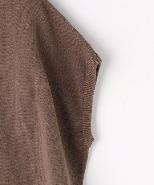 Grand PARK（グランドパーク）の「ハイゲージニット（ニット/セーター・レディース・カーキ/ブラウン/ダークブラウン/ベージュ・FREE）」の17枚目の写真