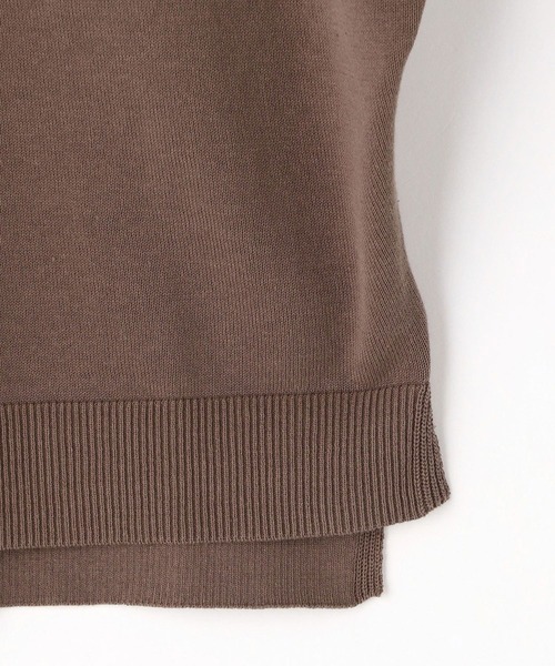 Grand PARK（グランドパーク）の「ハイゲージニット（ニット/セーター・レディース・カーキ/ブラウン/ダークブラウン/ベージュ・FREE）」の10枚目の写真