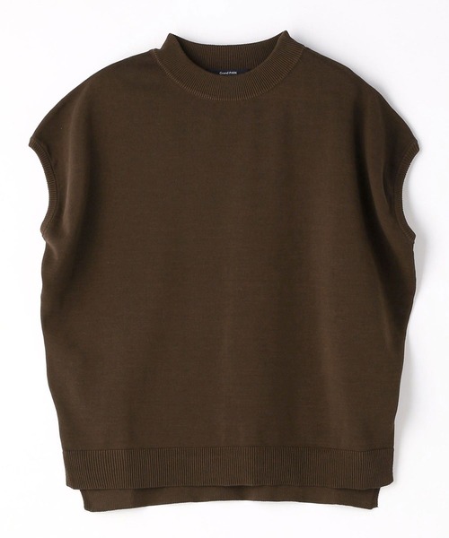 Grand PARK（グランドパーク）の「ハイゲージニット（ニット/セーター・レディース・カーキ/ブラウン/ダークブラウン/ベージュ・FREE）」の5枚目の写真