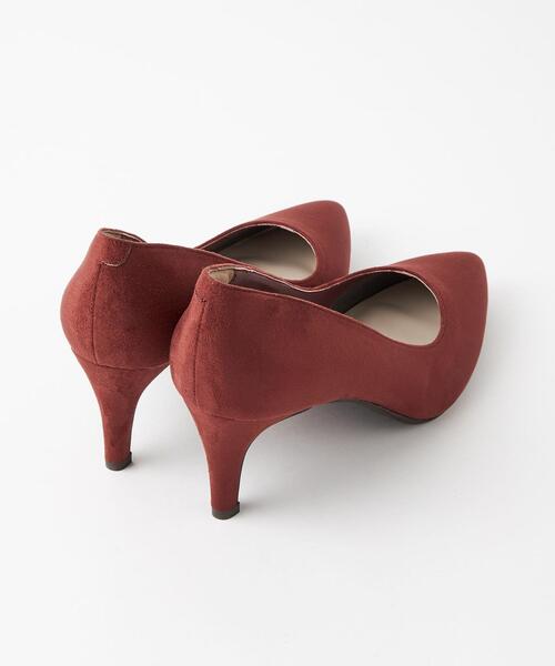 green label relaxing（グリーンレーベルリラクシング）の「ポインテッド プレーン パンプス(7cmヒール) -撥水-（パンプス・レディース・ブラック/ベージュ/オレンジ系その他/ライトブルー/グレー・22cm/22.5cm/23cm/23.5cm/24cm/24.5cm/25cm/25.5cm）」の10枚目の写真