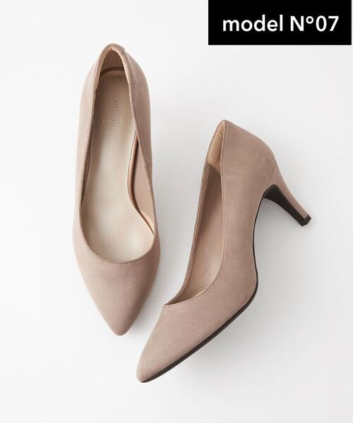 green label relaxing（グリーンレーベルリラクシング）の「ポインテッド プレーン パンプス(7cmヒール) -撥水-（パンプス・レディース・ブラック/ベージュ/オレンジ系その他/ライトブルー/グレー・22cm/22.5cm/23cm/23.5cm/24cm/24.5cm/25cm/25.5cm）」の18枚目の写真