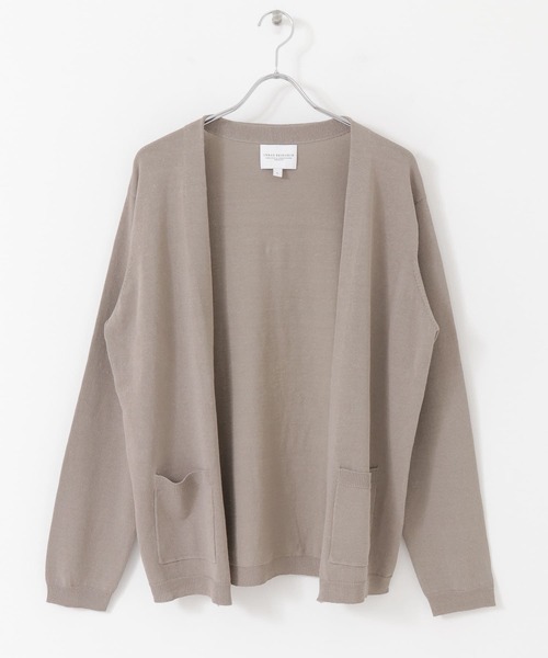 URBAN RESEARCH(アーバンリサーチ)の「WASHABLEリネンカーディガン(カーディガン/ボレロ・メンズ・ネイビー/イエロー/グレー系その他/ベージュ系その他・MEDIUM/LARGE)」の12枚目の写真