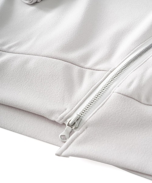 SHAREEF（シャリーフ）の「GEORGETTE JQ ZIP-SLIT P/O（Tシャツ/カットソー・メンズ・ホワイト系その他/ブラック/ネイビー/バーガンディー・1/2/3）」の13枚目の写真